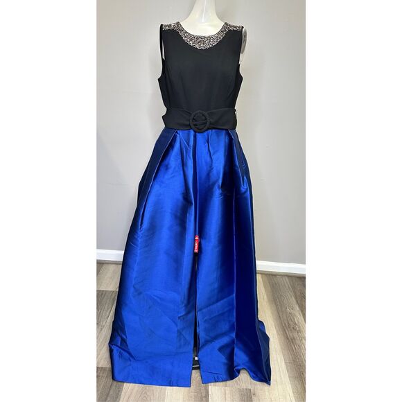 NWT Sachin & Babi Women's Blue Monica Gown Size 6 $1095 - Picture 4 of 8